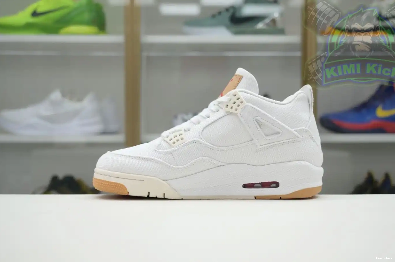 Jordan 4 (levis Kimikick Jordan white tag) Air levis 0326